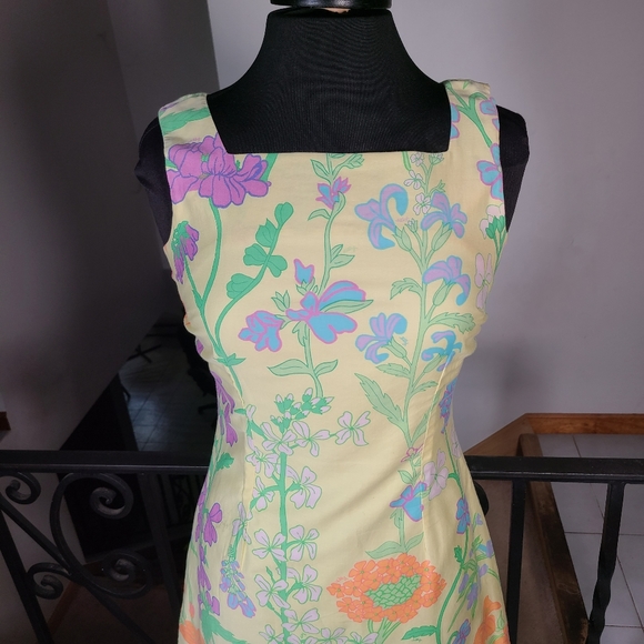 Lilly Pulitzer Vintage Floral Dress - Picture 9 of 9